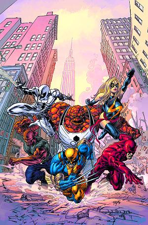 New Avengers #17 cover