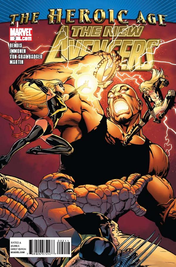 New Avengers #2  cover