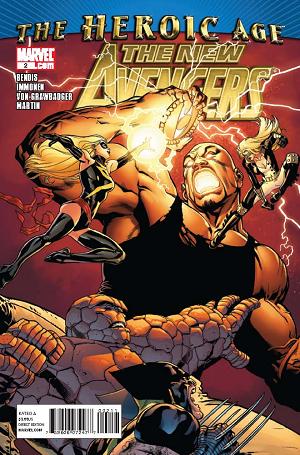 New Avengers #2  cover