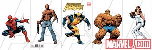 New Avengers #1 IMMONEN GATEFOLD cover