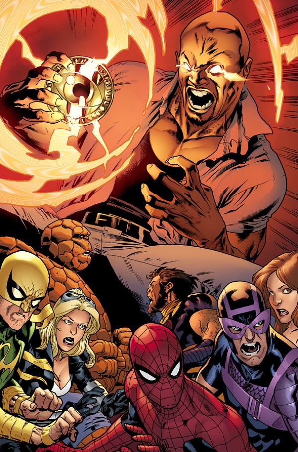 New Avengers #1 2ND PTG IMMONEN cover