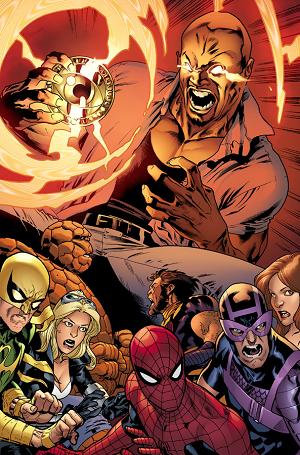 New Avengers #1 2ND PTG IMMONEN cover