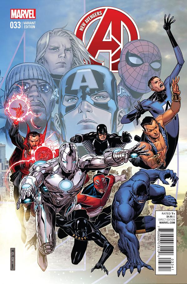 New Avengers #33 CHEUNG END OF AN ERA cover
