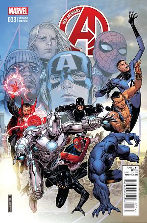 New Avengers #33 CHEUNG END OF AN ERA cover