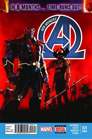 New Avengers #24 2ND PTG DELLOTTO cover