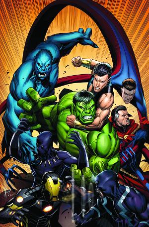 New Avengers #22  cover