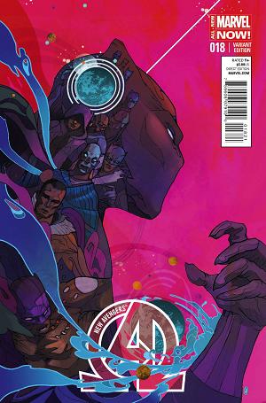 New Avengers #18 WARD cover