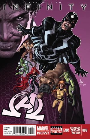 New Avengers #8  cover