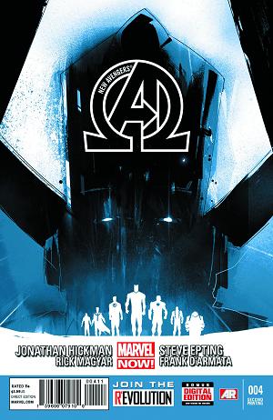 New Avengers #4 2ND PTG JOCK cover