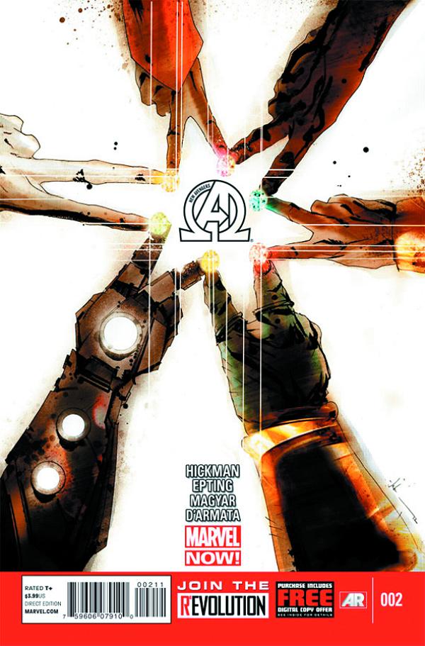 New Avengers #2  cover
