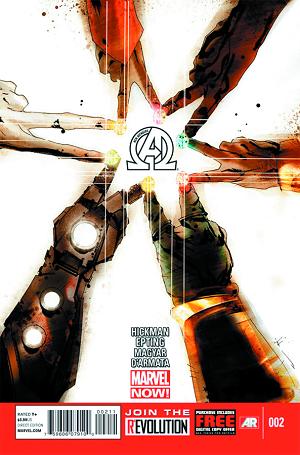 New Avengers #2  cover