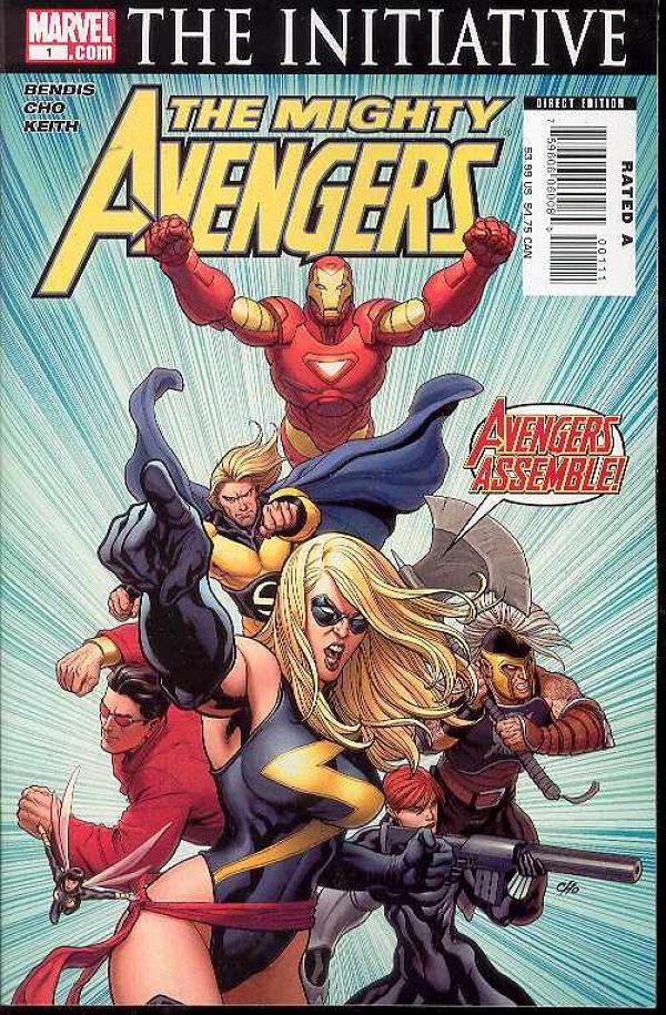 Mighty Avengers #1  cover