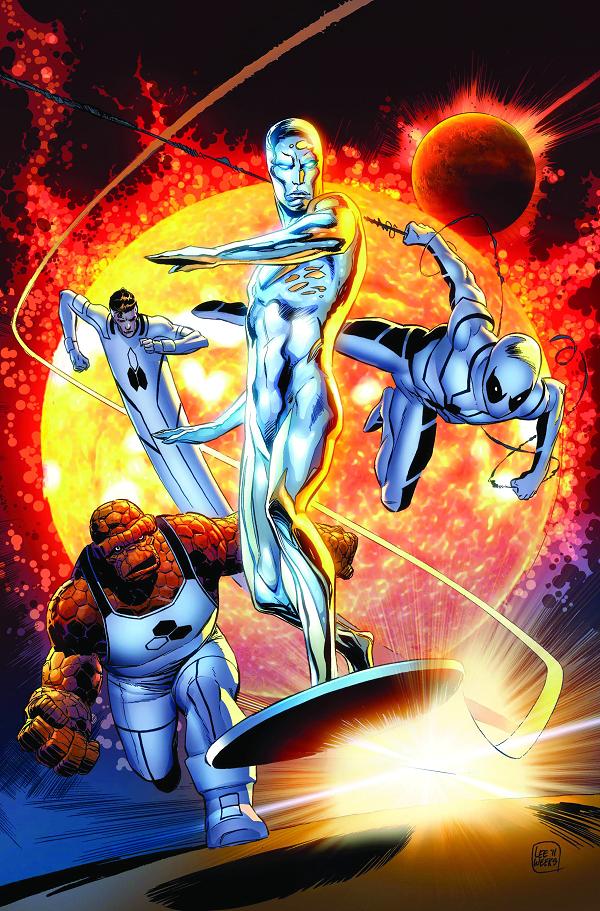Silver Surfer #4 cover by Lee Weeks