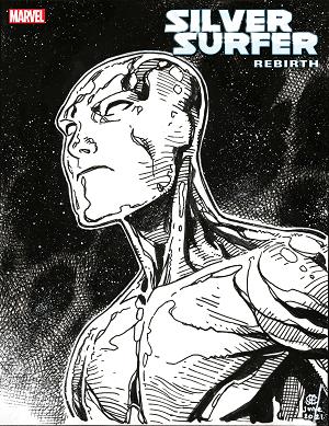 Silver Surfer: Rebirth #1 (OF 5) CHEUNG HEADSHOT SKETCH cover