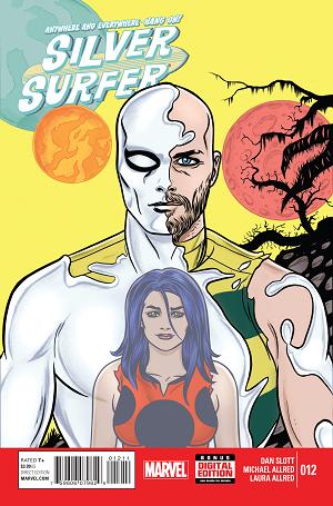 Silver Surfer #12 cover