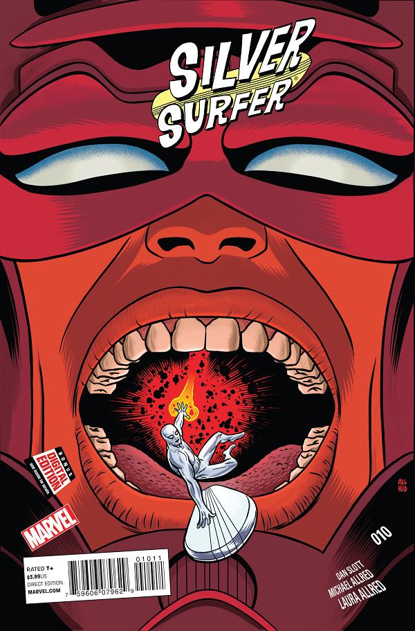 Silver Surfer #10  cover