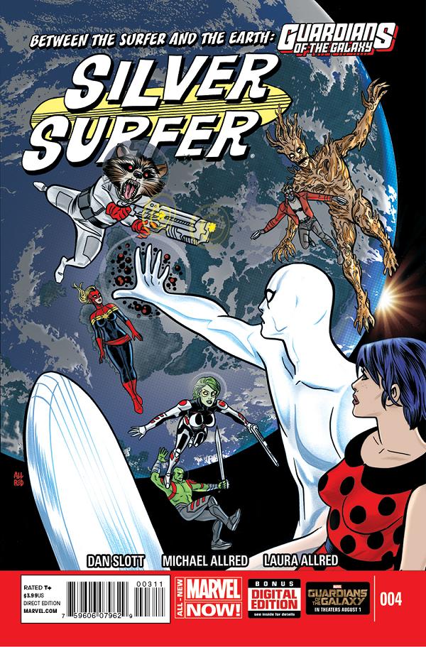 Silver Surfer #4  cover