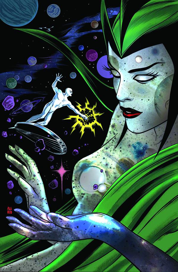 Silver Surfer #2 2ND PTG ALLRED cover