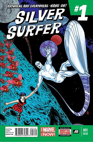 Silver Surfer #1 3RD PTG ALLRED cover