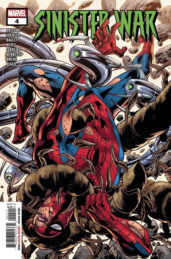 Sinister War #4  cover