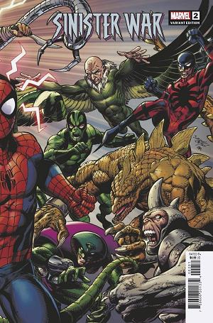 Sinister War #2 (OF 4) BAGLEY CONNECTING cover