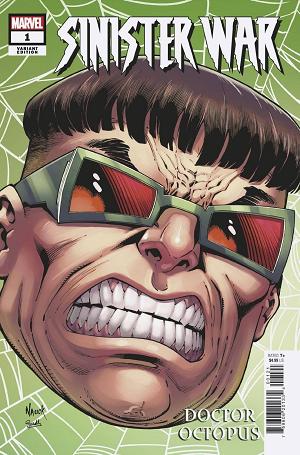 Sinister War #1 (OF 4) NAUCK HEADSHOT cover