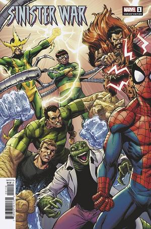 Sinister War #1 (OF 4) BAGLEY CONNECTING cover