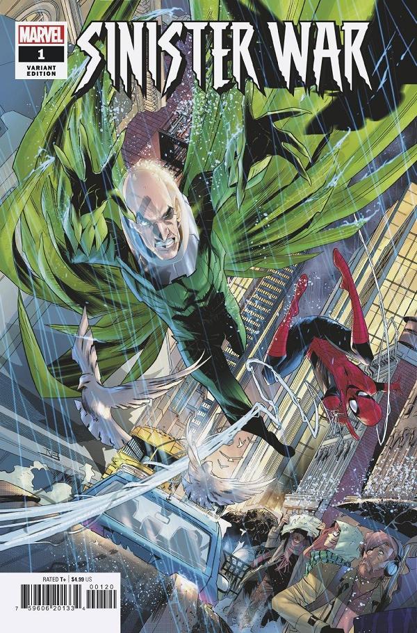 Sinister War #1 (OF 4) VICENTINI cover