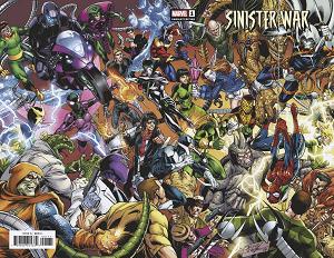 Sinister War #1 (OF 4) BAGLEY WRAPAROUND cover