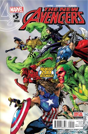 New Avengers #5 cover