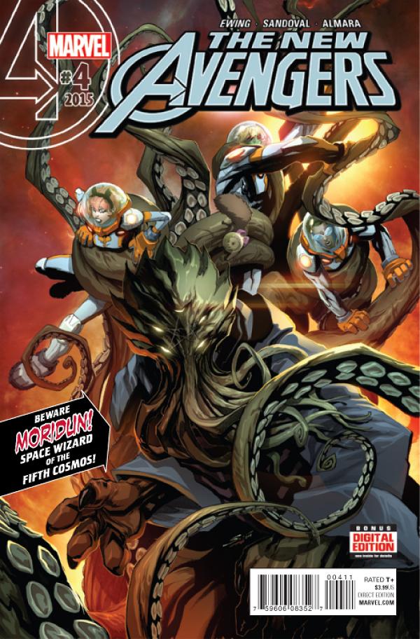 New Avengers #4  cover