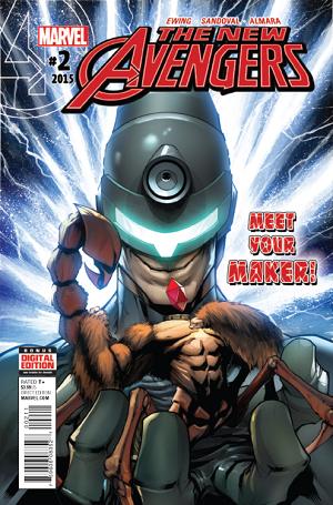 New Avengers #2  cover