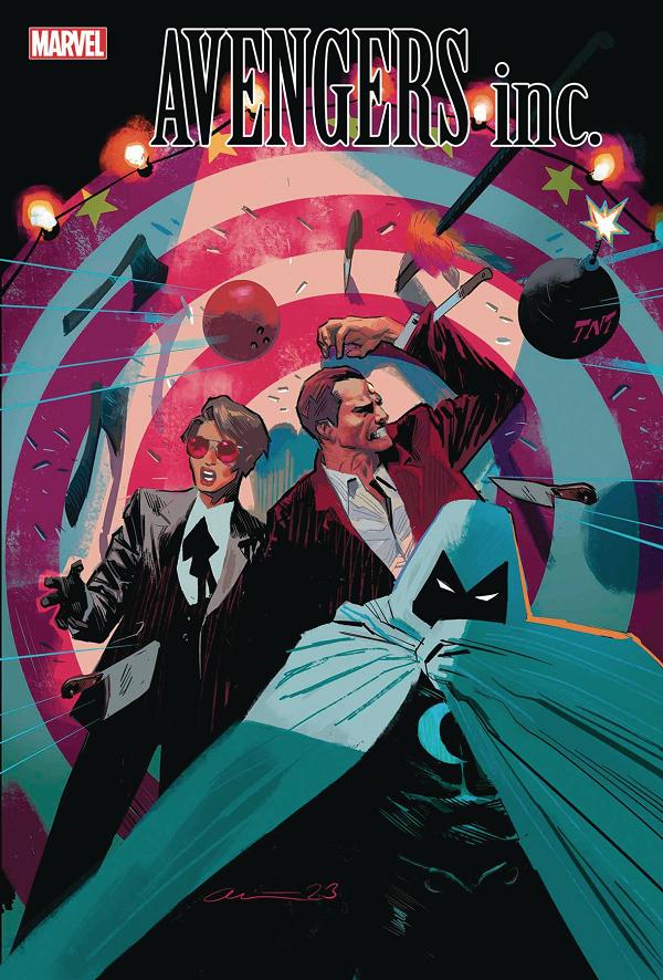 Avengers Inc. #4  cover