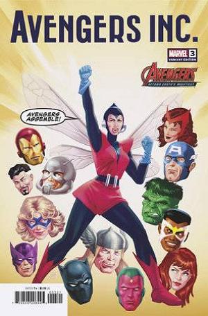 Avengers Inc. #3 RON SALA AVENGERS 60TH cover