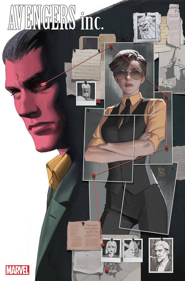 Avengers Inc. #2 AKA ARTIST cover
