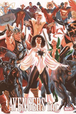 Avengers Inc. #1 ALEX ROSS CONNECT AVENGERS PART C cover