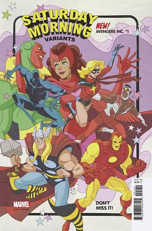 Avengers Inc. #1 SEAN GALLOWAY SATURDAY MORNING cover