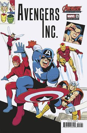 Avengers Inc. #1 LEO ROMERO AVENGERS 60TH cover