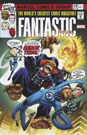 Fantastic Four #19 TODD NAUCK VAMPIRE cover