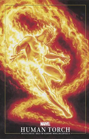 Fantastic Four #18 HILDEBRANDT HUMAN TORCH MMP III cover