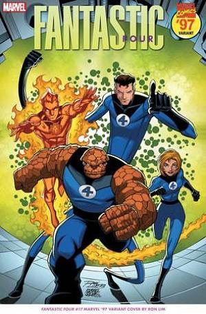 Fantastic Four #17 RON LIM MARVEL 97 cover