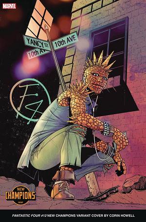 Fantastic Four #12 CORIN HOWELL NEW CHAMPIONS cover