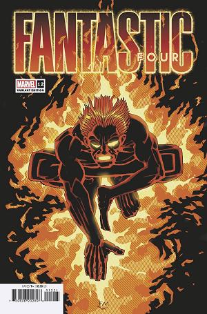 Fantastic Four #12 FRANK MILLER cover