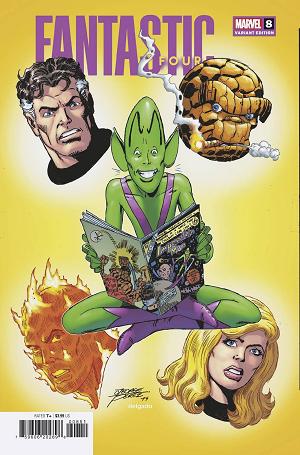 Fantastic Four #8 GEORGE PEREZ cover