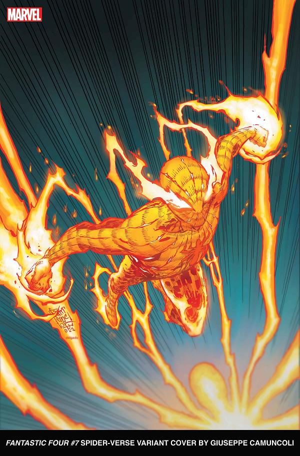 Fantastic Four #7 CAMUNCOLI SPIDER-VERSE cover