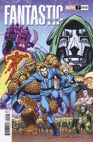 Fantastic Four #7 WALT SIMONSON cover