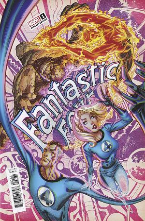 Fantastic Four #1 JS CAMPBELL ANNIVERSARY cover