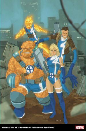 Fantastic Four #1 NOTO X-TREME MARVEL cover