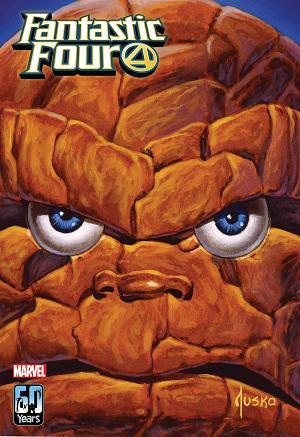 Fantastic Four #37 JUSKO MARVEL MASTERPIECES cover