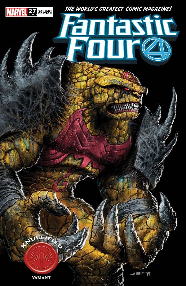 Fantastic Four #27 FERREYRA KNULLIFIED cover